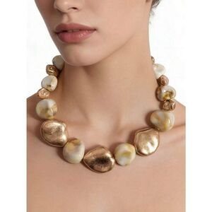Boho beaded statement necklace N2119